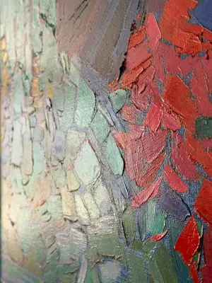 Ido Vunderink - Kleurrijk stilleven met bloemen en schaal kopen? Bied vanaf 570!