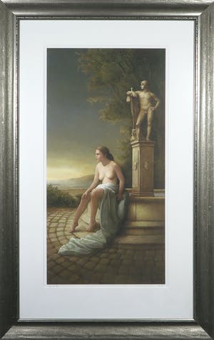 Fred de Heij - Glicéedruk, Perseus - Ingelijst (Zeer groot) kopen? Bied vanaf 40!