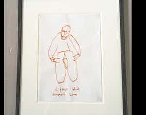 Herman Brood - olifant blut verkocht voor € 150!