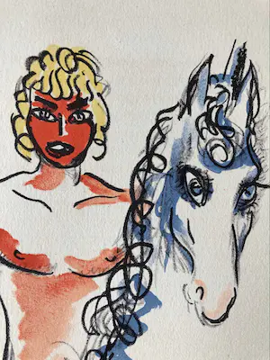 Kees van Dongen - Kees van Dongen - Man ( 2 stuks ) - 1948 kopen? Bied vanaf 85!