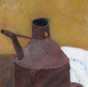 Betty Scheer - Olieverf op doek, Stilleven met flessen (Groot) kopen? Bied vanaf 200!