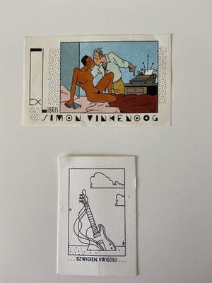 Joost Swarte - 6 verschillende werken van Swarte , zie omschrijving kopen? Bied vanaf 40!