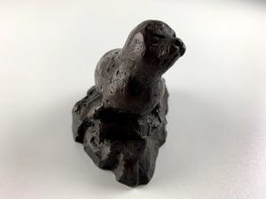 Jaap Hartman - bronzen beeld - 'zeehond' kopen? Bied vanaf 125!