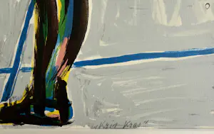 Alphons Freijmuth - handgesigneerde kleurenzeefdruk | 'Kris Kras' | 1994 kopen? Bied vanaf 80!