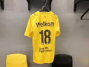 Swim to Fight Cancer wedstrijdshirt - Yassine Azzagari verkocht voor € 50!