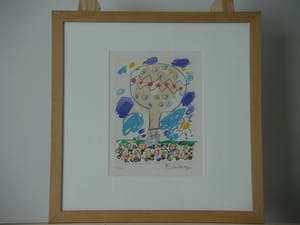 Kees Salentijn - In the Air, mooi gelijst kopen? Bied vanaf 85!