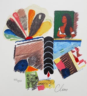 Hugo Claus - Speciale uitgave met gesigneerde en genummerde zeefdruk kopen? Bied vanaf 1!