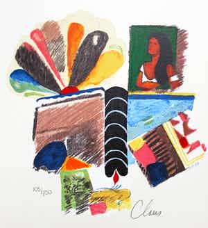 Hugo Claus - Speciale uitgave met gesigneerde en genummerde zeefdruk verkocht voor € 1!