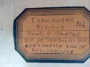 Emiel Poetou - Medaille musicus J. Van Durme kopen? Bied vanaf 65!