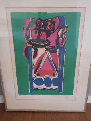 Karel Appel - Jules au Repos 1968 kopen? Bied vanaf 350!