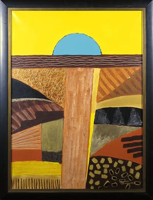 Ronald Boonacker - Acryl op doek, Plantage Orient - Ingelijst kopen? Bied vanaf 150!
