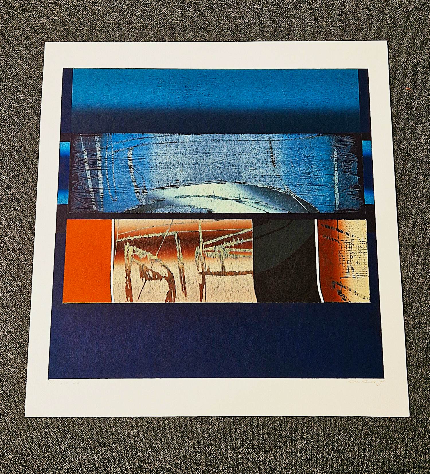 Rita Lentz - in zeer kleine oplage (5/10) gemaakte handgekleurde houtdruk - gesigneerd kopen? Bied vanaf 55!