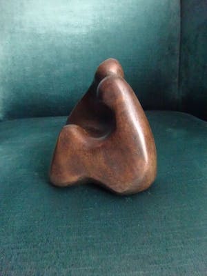 Yetty Elzas - Bronzen beeld gezin- Trigonaal kopen? Bied vanaf 240!