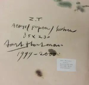 Aart Houtman - Acryl op doek, Stadsgezicht- Ingelijst (Zeer groot) kopen? Bied vanaf 300!