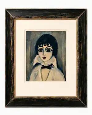 Kees van Dongen - signed lithographic poster marcelle leoni verkauft für € 3027!