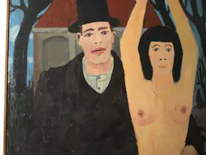George Degenhart - Olieverf op doek , Carnavalesk – Ingelijst, 132 x 142 cm. – 1967 kopen? Bied vanaf 200!