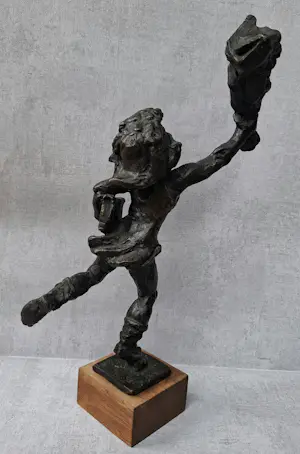 Marcus Ravenswaay - Meisje met bos bloemen kopen? Bied vanaf 399!