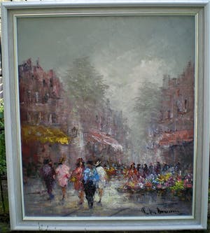 Buy Peter Brouwer - Bloemenmarkt? Bid from 295!