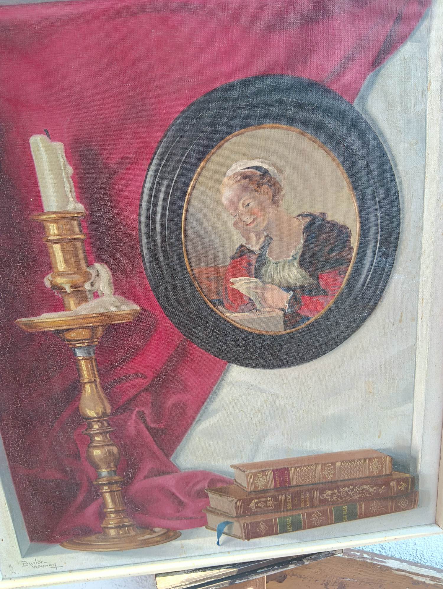 Roger Burlet-Viennay - Trompe-l’œil kopen? Bied vanaf 400!