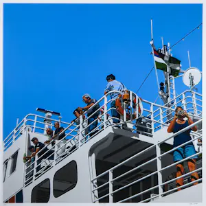 Marc Langer - Giclée op papier, Gute reise- Ingelijst kopen? Bied vanaf 60!