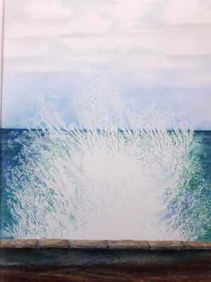 Ank Overweel - Vloed. verkocht voor € 50!