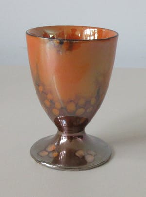 Curiosa - Reinhold Schlegelmilch - Art Deco Porseleinen set eierdoppen met schaal kopen? Bied vanaf 1!