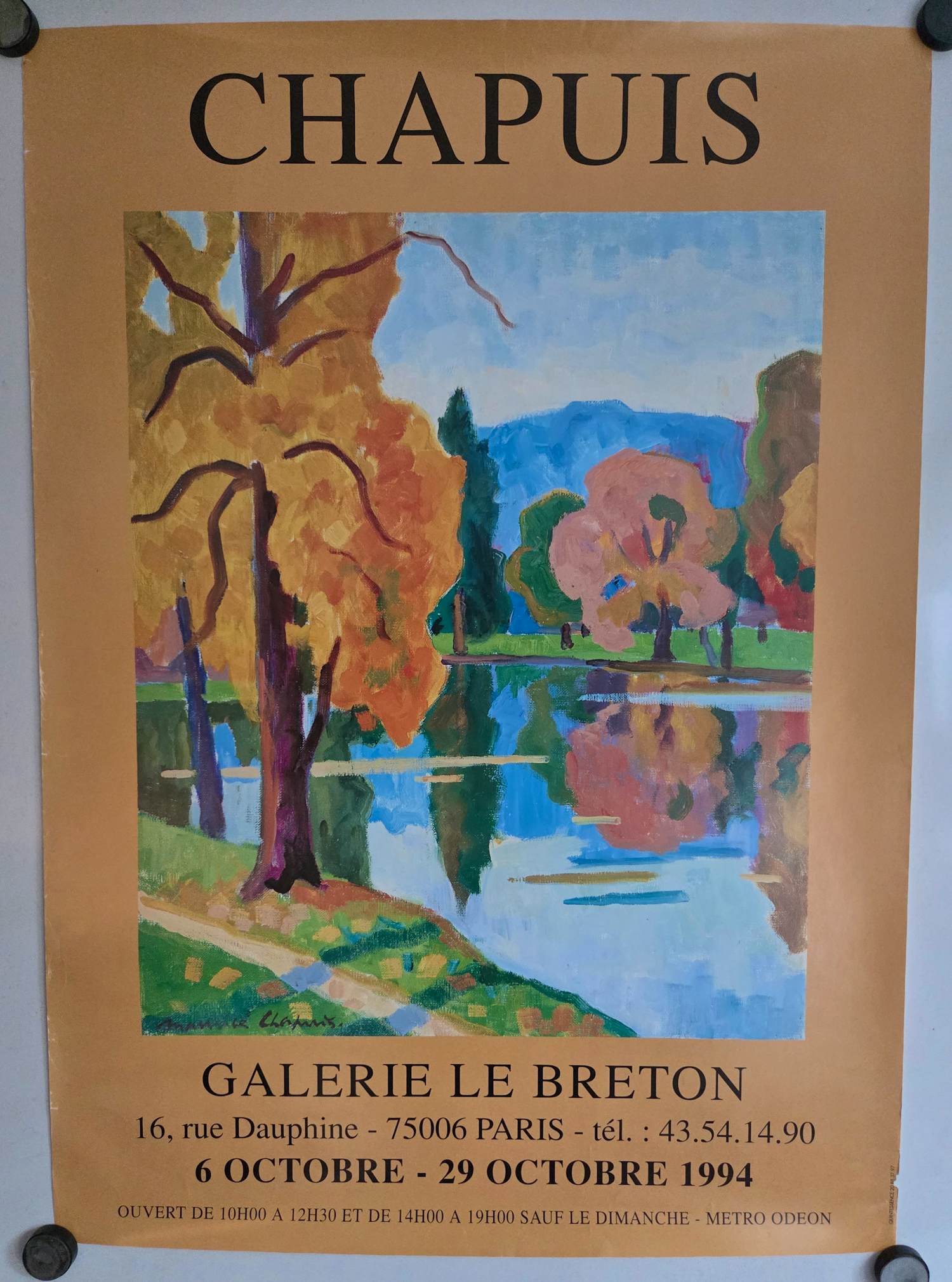 Maurice Chapuis - Galerie Le Breton. 1994. kopen? Bied vanaf 20!