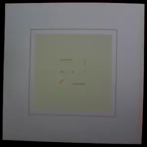 Antonio Calderara - Zeefdruk: Tempo Spazio Luce - 1975 kopen? Bied vanaf 80!