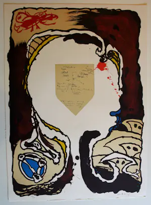 Pierre Alechinsky - Litho: 1975 kopen? Bied vanaf 899!