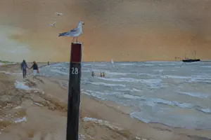 Franklin Meijer - Strand - paal 28 kopen? Bied vanaf 69!