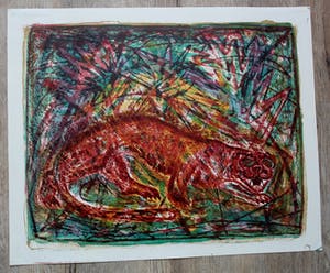 Jan Bezemer - Litho: Panter - 1955 kopen? Bied vanaf 45!