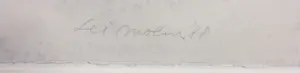 Lei Molin - Gemengde techniek op papier, De oogst - Ingelijst (Zeer groot) kopen? Bied vanaf 400!