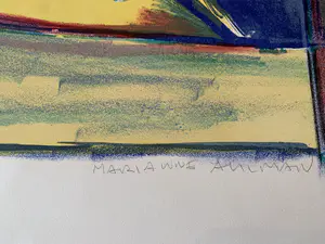 Fenneke van der Elst - samenwerking met Marianne Aulman - Abstract Huis met Pilaar kopen? Bied vanaf 30!