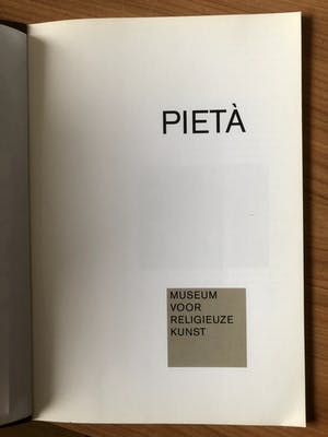 Paul van Dongen - Ets PIETA uit 2001- met het boek Pieta. kopen? Bied vanaf 150!
