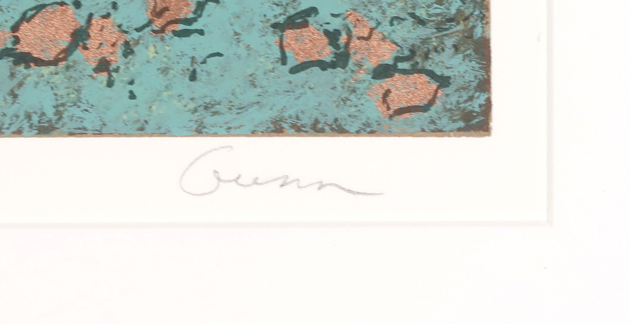 Niet of onleesbaar gesigneerd - Zeefdruk, Stilleven met bloemen kopen? Bied vanaf 1!