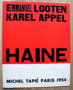 Karel Appel - Litho: Haine - 1954 (Zeldzaam!) kopen? Bied vanaf 1350!
