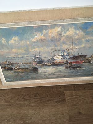 Joop Molenaar - Olieverf op doek, handgesigneerd kopen? Bied vanaf 150!