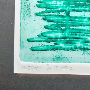 Albert in 't Veld - abstracte ets / blinddruk / reliefdruk - 26034 kopen? Bied vanaf 65!