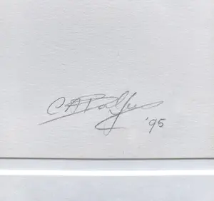 Joost Baljeu - W14, zeefdruk (netjes ingelijst) kopen? Bied vanaf 195!