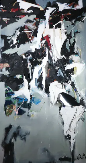 Han le Roy - Acryl op doek, Leven - Ingelijst (Zeer groot) kopen? Bied vanaf 1!