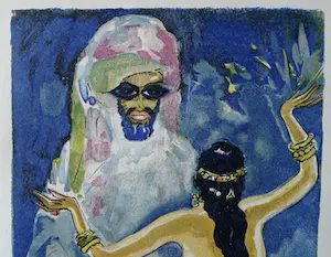 Kees van Dongen - Gravure 1001 nacht: 'Et Schahrazade commença' kopen? Bied vanaf 10!