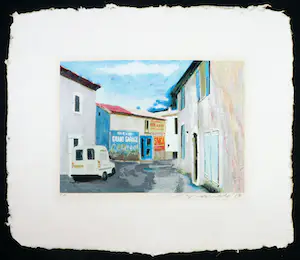 Willem Brauck - Zeefdruk, Grand garage kopen? Bied vanaf 40!