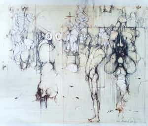 Frans van Bommel - Tekening (1968) verkocht voor € 45!