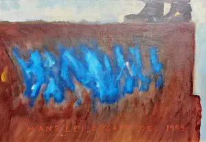 Hans Leyerzapf - Een buiging van 45 graden, olieverf op doek (ingelijst, groot!) kopen? Bied vanaf 1250!