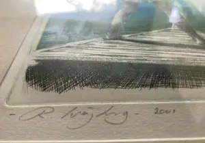 Rolf Weijburg - Kleurenets - “Changuu” - Ingelijst kopen? Bied vanaf 100!