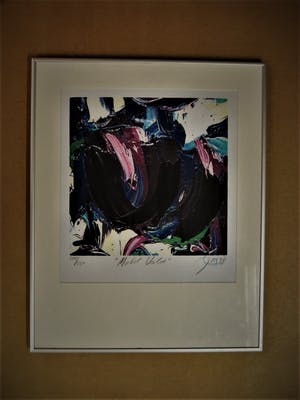 JAS - Atelier le Bateau - gesigneerd Expressionistisch Litho "Mabel Violet" kopen? Bied vanaf 10!