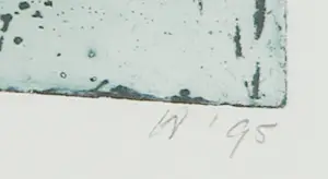 Annette Hoenderdos - Ets, Z.T. - Ingelijst kopen? Bied vanaf 35!