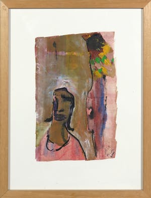 Ilene Themen - Gemengde techniek op papier, Figuur kopen? Bied vanaf 50!