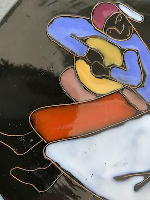 Niet of onleesbaar gesigneerd - Ruscha wandbord kopen? Bied vanaf 1!