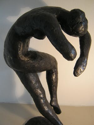 Brons (Onbekend) - Zeer zwaar brons sculptuur van een naakte ballerina kopen? Bied vanaf 300!